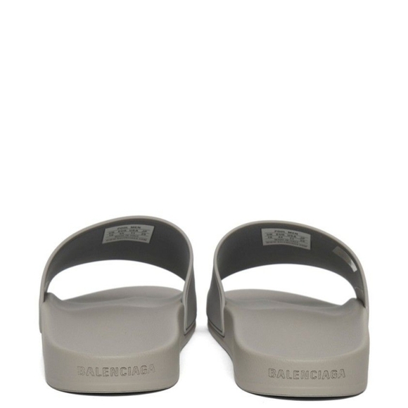 BALENCIAGA BB LOGO SLIDES NIB - Picture 2 of 5